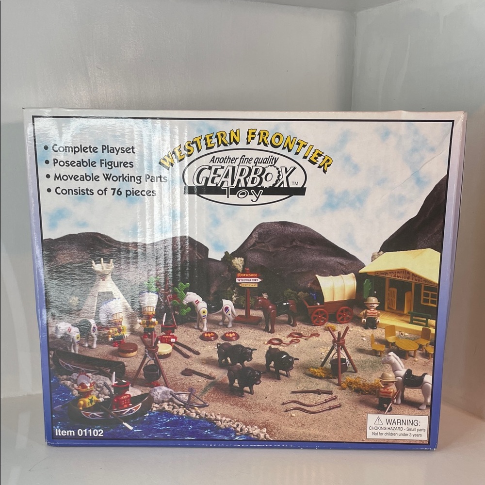 Western Frontier Gearbox Toy Playset - Multi